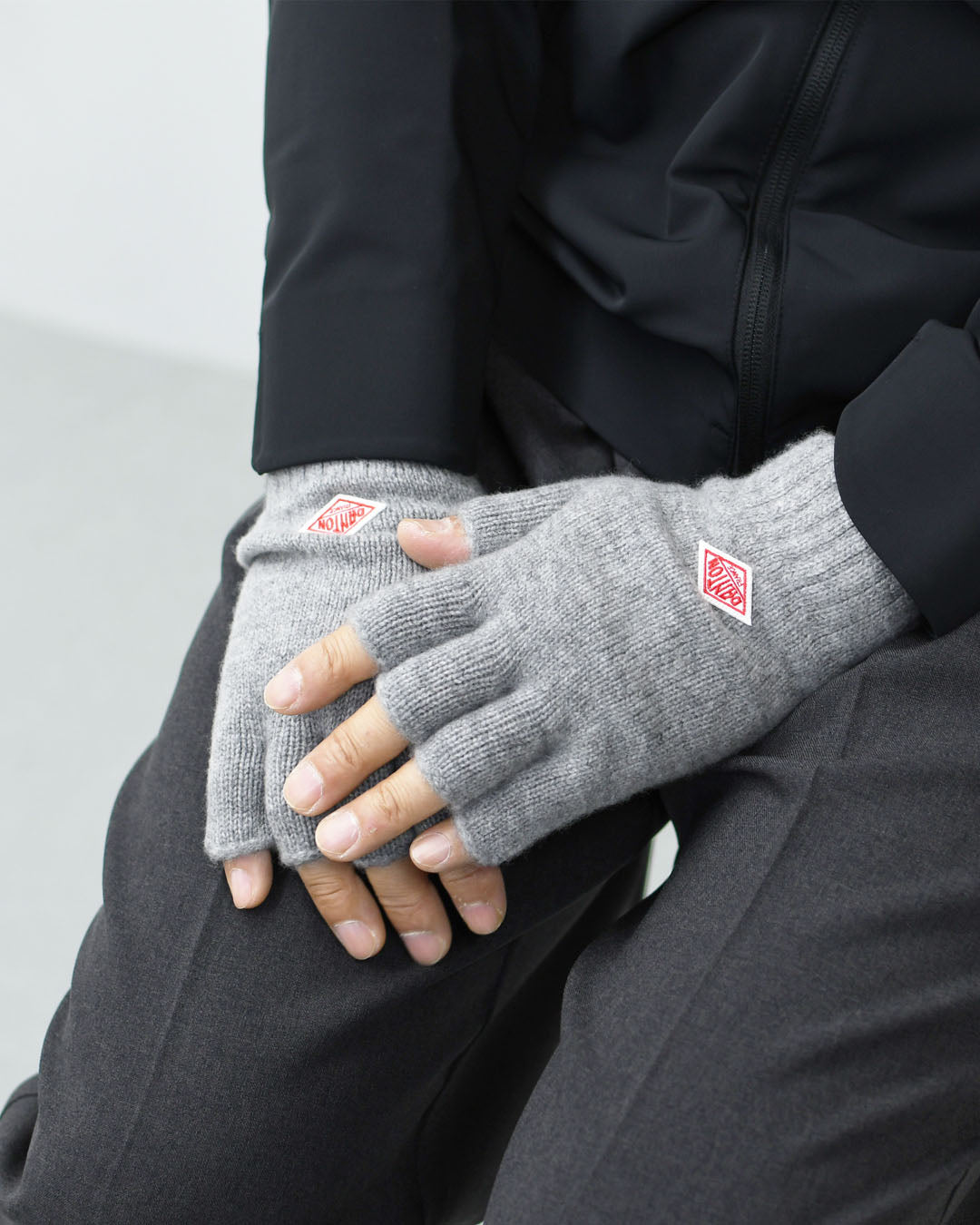 DANTON [ダントン] FINGERLESS KNIT GLOVES [DT-H0307GPW] フィンガーレスグローブ・手袋・アウトドア・キャンプ・あったかキャップ・冬アイテム・MEN'S / LADY'S [2025AW]