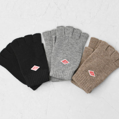 DANTON [ダントン] FINGERLESS KNIT GLOVES [DT-H0307GPW] フィンガーレスグローブ・手袋・アウトドア・キャンプ・あったかキャップ・冬アイテム・MEN'S / LADY'S [2025AW]