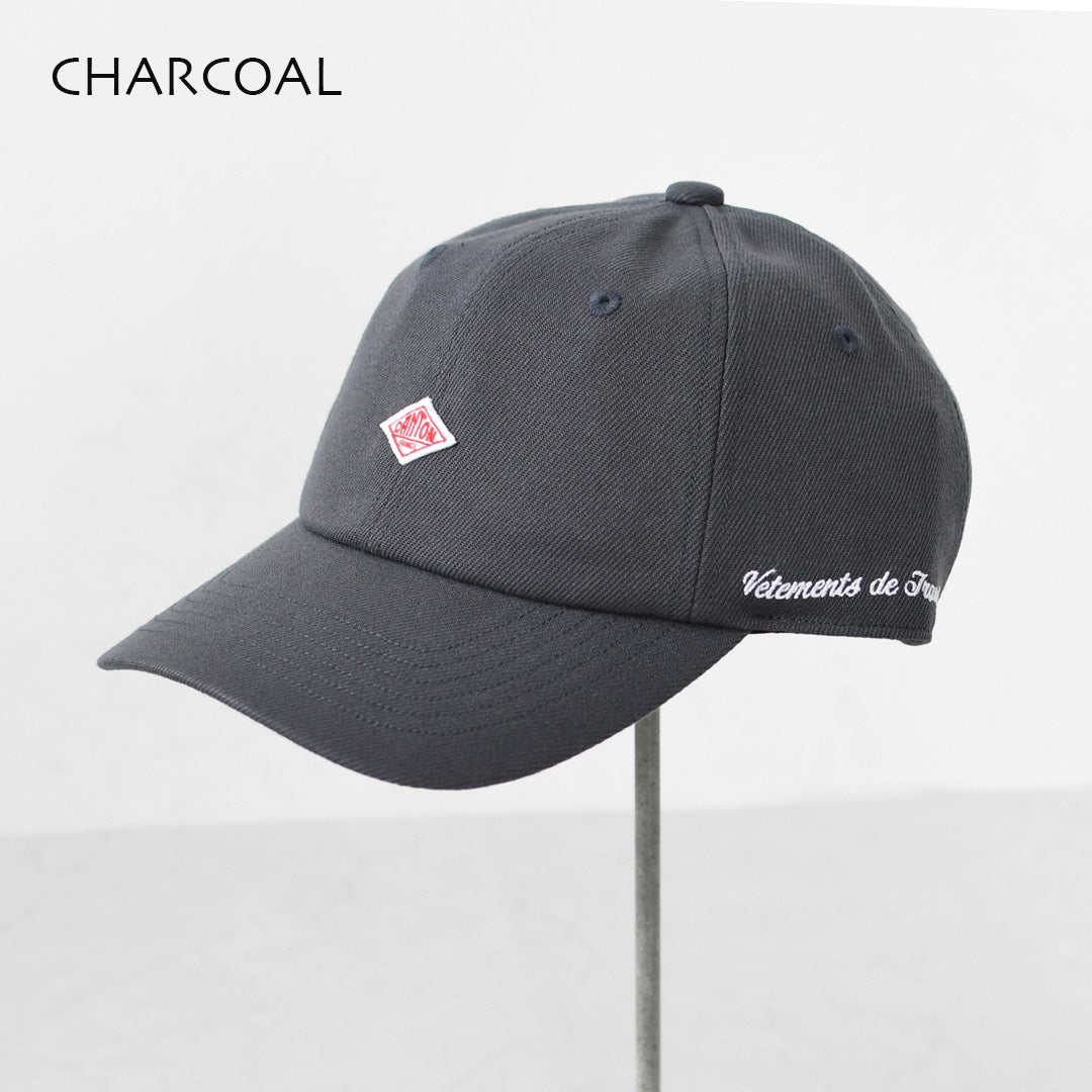 DANTON [ダントン] 6PANEL CAP [DT-H0308PEE] 6パネルキャップ・6パネルキャップ・ナイロンキャップ・キャンプ・アウトドア・MEN'S / LADY'S [2026AW]