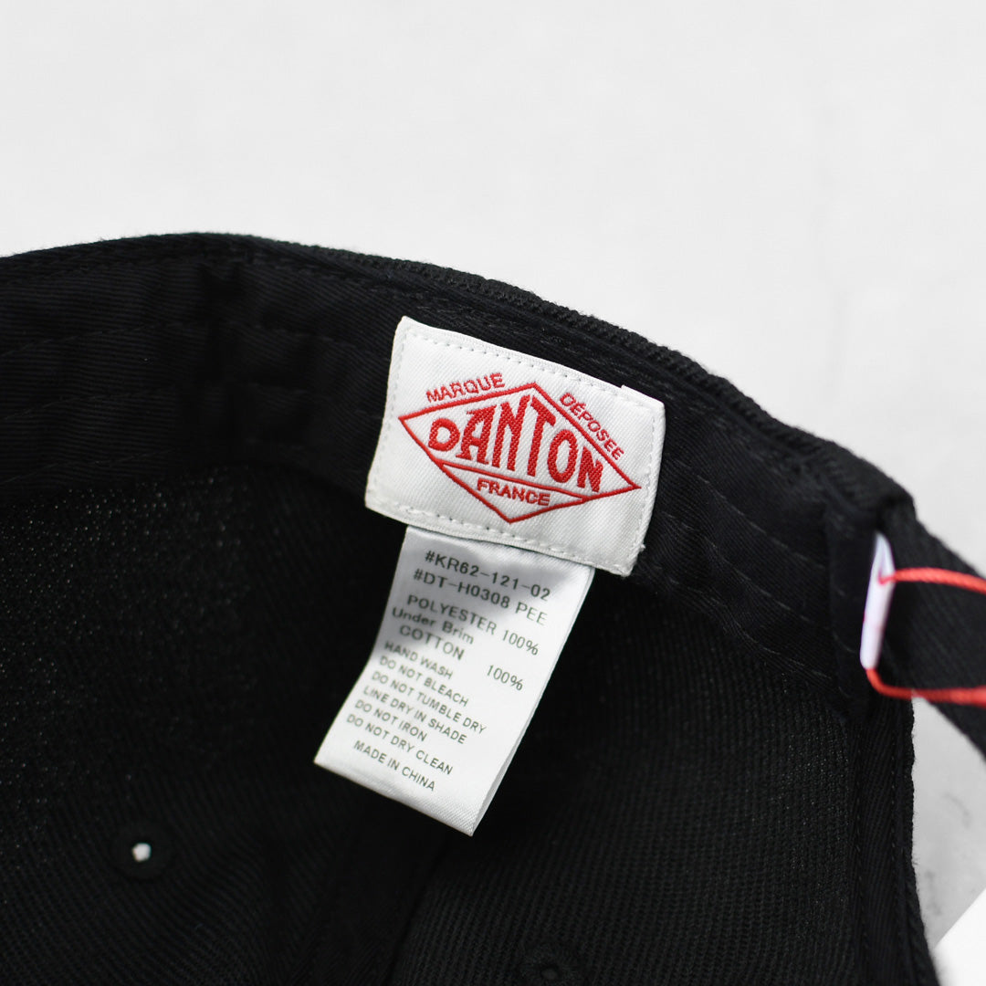 DANTON [ダントン] 6PANEL CAP [DT-H0308PEE] 6パネルキャップ・6パネルキャップ・ナイロンキャップ・キャンプ・アウトドア・MEN'S / LADY'S [2026AW]