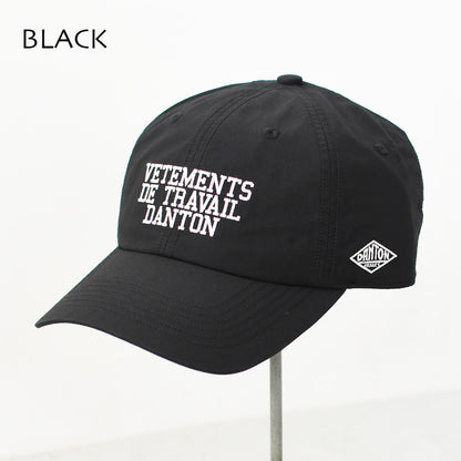 DANTON [ダントン] Downproof 6-Panel Cap [DT-H0377DCN] ダウンプルーフ6パネルキャップ・6パネルキャップ・ナイロンキャップ・キャンプ・アウトドア・MEN'S / LADY'S [2026SS]