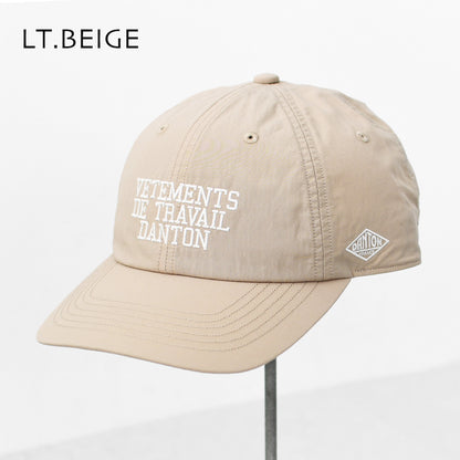 DANTON [ダントン] Downproof 6-Panel Cap [DT-H0377DCN] ダウンプルーフ6パネルキャップ・6パネルキャップ・ナイロンキャップ・キャンプ・アウトドア・MEN'S / LADY'S [2026SS]