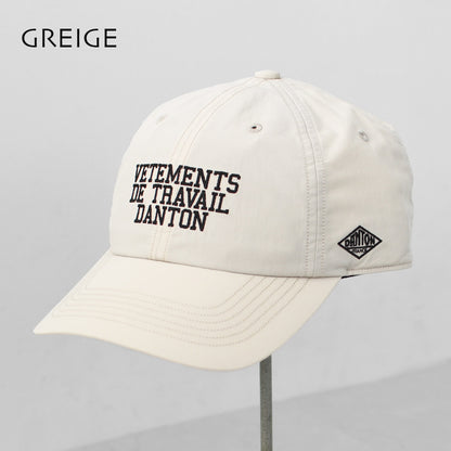 DANTON [ダントン] Downproof 6-Panel Cap [DT-H0377DCN] ダウンプルーフ6パネルキャップ・6パネルキャップ・ナイロンキャップ・キャンプ・アウトドア・MEN'S / LADY'S [2026SS]