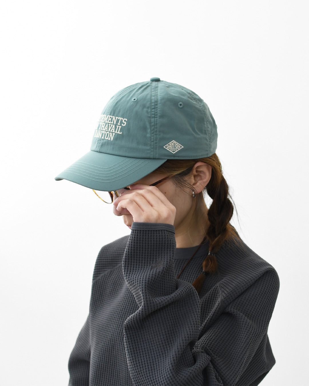 DANTON [ダントン] Downproof 6-Panel Cap [DT-H0377DCN] ダウンプルーフ6パネルキャップ・6パネルキャップ・ナイロンキャップ・キャンプ・アウトドア・MEN'S / LADY'S [2026SS]