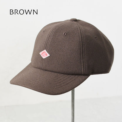 DANTON [ダントン] Melton Jersey 6-Panel Cap [DT-H0393LMG] メルトン ジャージー 6パネルキャップ・ロゴキャップ・帽子・シンプル・ベーシック・カジュアル・秋冬・デイリーユース・MEN'S / LADY'S [2026AW]