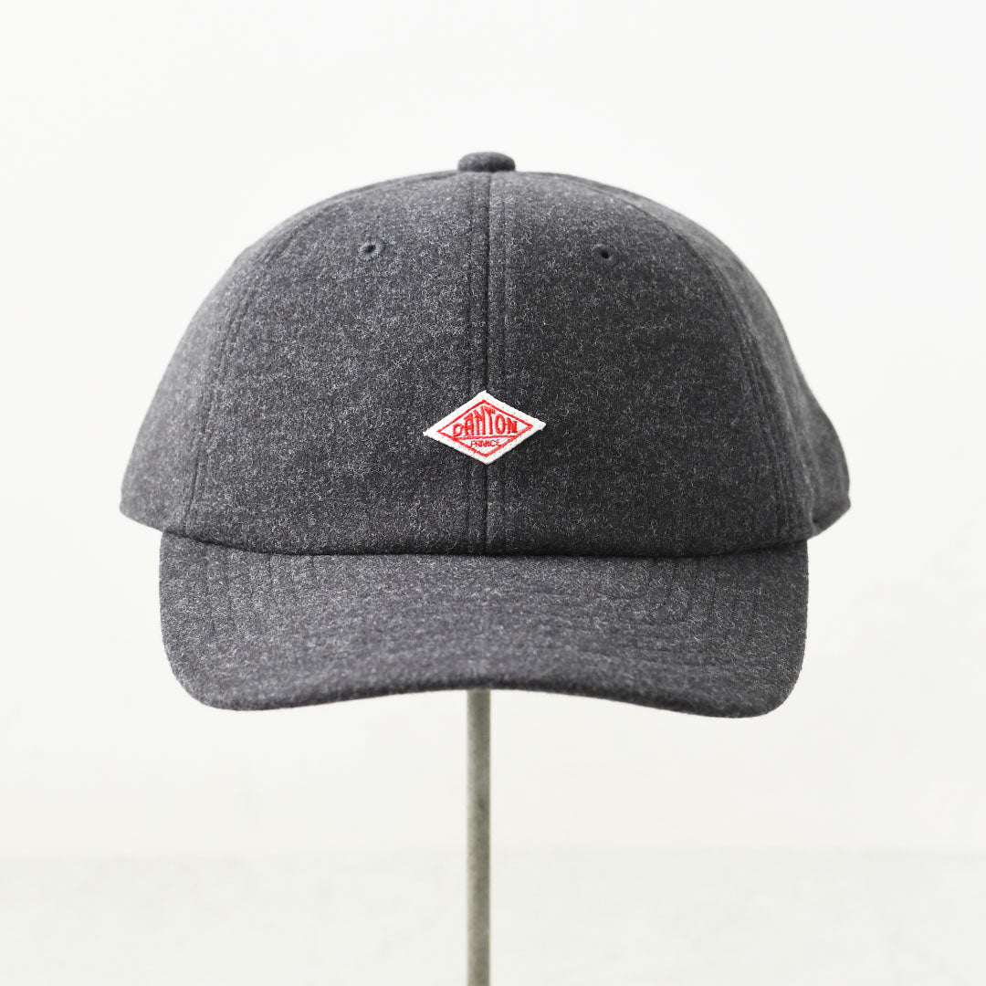 DANTON [ダントン] Melton Jersey 6-Panel Cap [DT-H0393LMG] メルトン ジャージー 6パネルキャップ・ロゴキャップ・帽子・シンプル・ベーシック・カジュアル・秋冬・デイリーユース・MEN'S / LADY'S [2026AW]