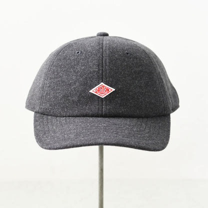 DANTON [ダントン] Melton Jersey 6-Panel Cap [DT-H0393LMG] メルトン ジャージー 6パネルキャップ・ロゴキャップ・帽子・シンプル・ベーシック・カジュアル・秋冬・デイリーユース・MEN'S / LADY'S [2026AW]