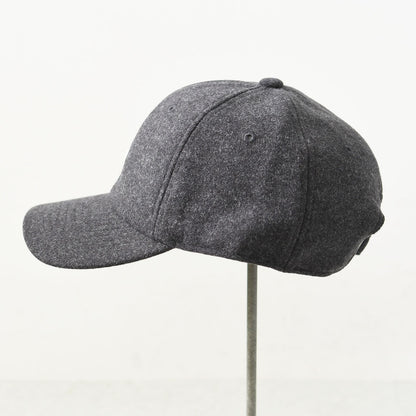 DANTON [ダントン] Melton Jersey 6-Panel Cap [DT-H0393LMG] メルトン ジャージー 6パネルキャップ・ロゴキャップ・帽子・シンプル・ベーシック・カジュアル・秋冬・デイリーユース・MEN'S / LADY'S [2026AW]