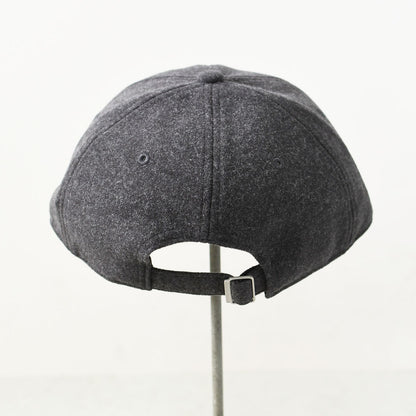 DANTON [ダントン] Melton Jersey 6-Panel Cap [DT-H0393LMG] メルトン ジャージー 6パネルキャップ・ロゴキャップ・帽子・シンプル・ベーシック・カジュアル・秋冬・デイリーユース・MEN'S / LADY'S [2026AW]