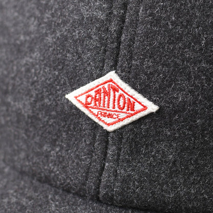 DANTON [ダントン] Melton Jersey 6-Panel Cap [DT-H0393LMG] メルトン ジャージー 6パネルキャップ・ロゴキャップ・帽子・シンプル・ベーシック・カジュアル・秋冬・デイリーユース・MEN'S / LADY'S [2026AW]