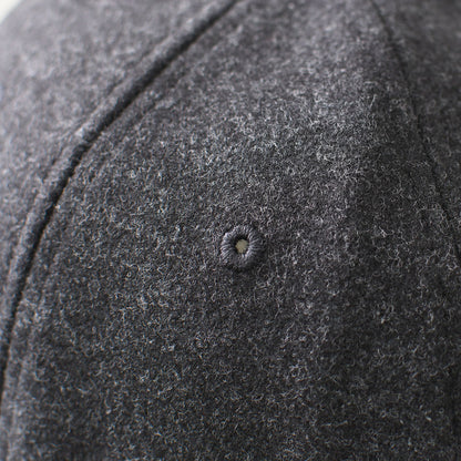 DANTON [ダントン] Melton Jersey 6-Panel Cap [DT-H0393LMG] メルトン ジャージー 6パネルキャップ・ロゴキャップ・帽子・シンプル・ベーシック・カジュアル・秋冬・デイリーユース・MEN'S / LADY'S [2026AW]