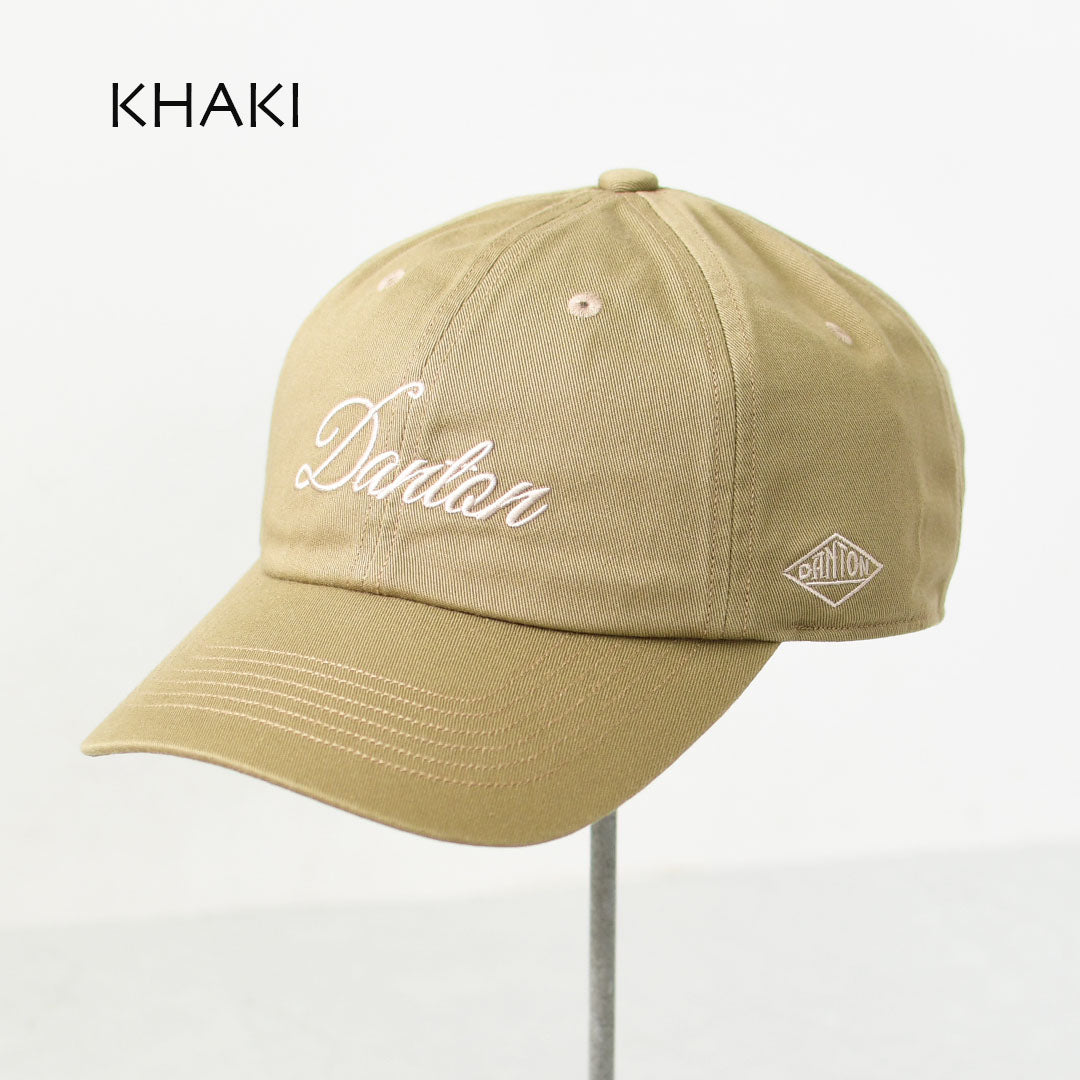 DANTON [ダントン] 6P LOGO CAP [DT-H0397TKC] 6Pロゴキャップ・6パネルキャップ・ナイロンキャップ・キャンプ・アウトドア・MEN'S / LADY'S [2026AW]