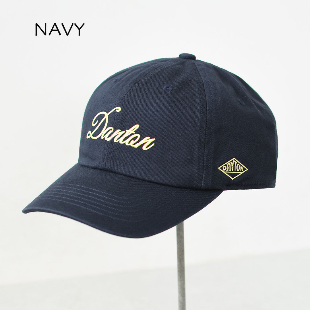 DANTON [ダントン] 6P LOGO CAP [DT-H0397TKC] 6Pロゴキャップ・6パネルキャップ・ナイロンキャップ・キャンプ・アウトドア・MEN'S / LADY'S [2026AW]