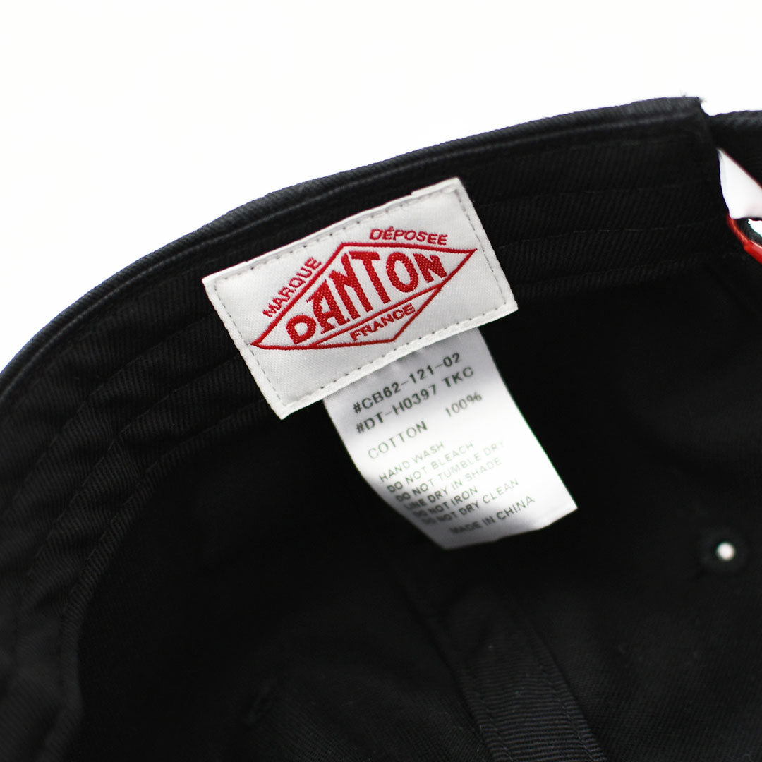 DANTON [ダントン] 6P LOGO CAP [DT-H0397TKC] 6Pロゴキャップ・6パネルキャップ・ナイロンキャップ・キャンプ・アウトドア・MEN'S / LADY'S [2026AW]