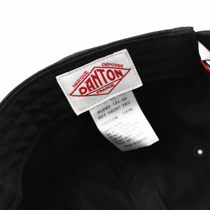 DANTON [ダントン] 6P LOGO CAP [DT-H0397TKC] 6Pロゴキャップ・6パネルキャップ・ナイロンキャップ・キャンプ・アウトドア・MEN'S / LADY'S [2026AW]