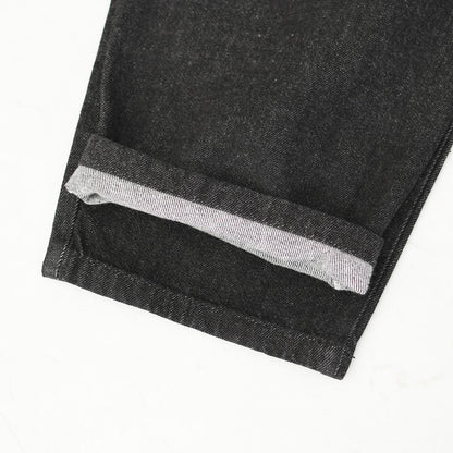 DANTON [ダントン] W Black Denim Easy Pants [JD-2540KBK] ブラックデニムイージーパンツ・リラックス・ゆったりシルエット・リラックスパンツ・ルーズデニム・LADY'S [2026SS]