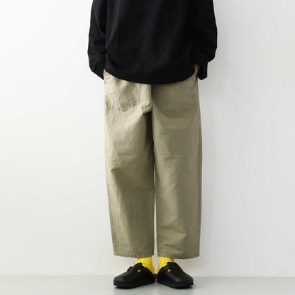 DANTON [ダントン] W COTTON LINEN WEATHER CLOTH EASY PANTS [JD-2540WEL] コットンリネンウェザークロスイージーパンツ [2025SS]