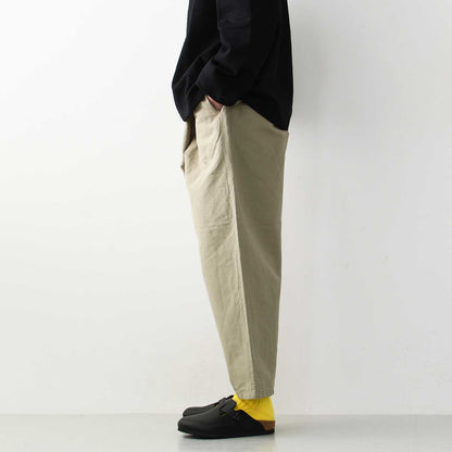 DANTON [ダントン] W COTTON LINEN WEATHER CLOTH EASY PANTS [JD-2540WEL] コットンリネンウェザークロスイージーパンツ [2025SS]