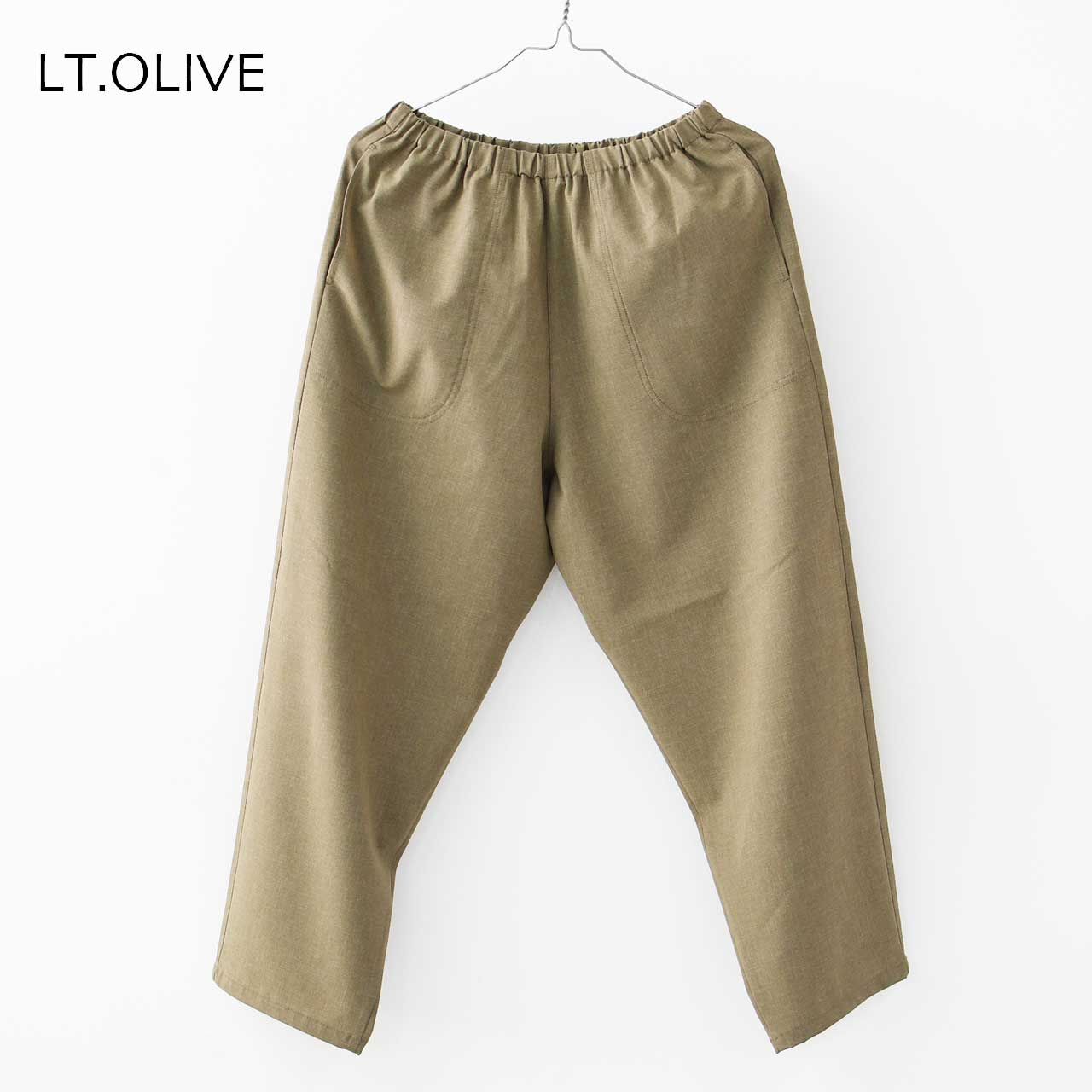 DANTON [ダントン] W CROPPED EASY PANTS [JD-2540WLS] クロップドイージーパンツ [2025SS]