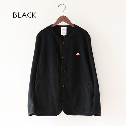 DANTON [ダントン] M FLEECE COLLARLESS JACKET [JD-8939] フリースカラーレスジャケット・フリースジャケット・アウター・メンズ・男性用・MEN'S [2026AW]