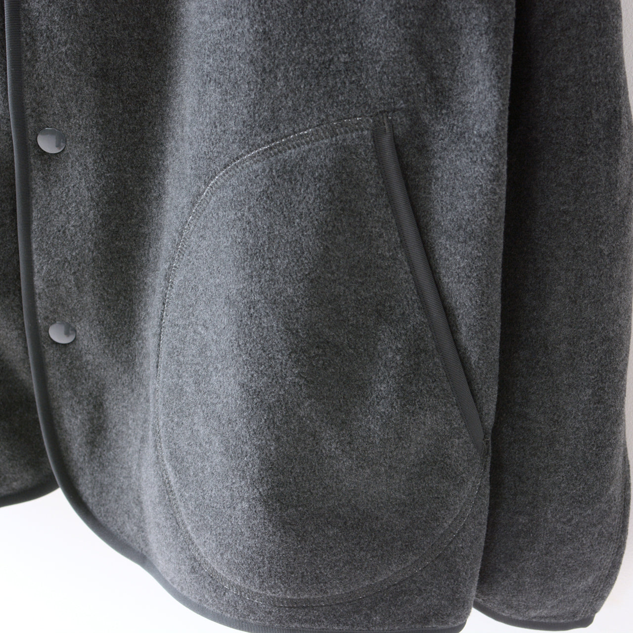 DANTON [ダントン] M FLEECE COLLARLESS JACKET [JD-8939] フリースカラーレスジャケット・フリースジャケット・アウター・メンズ・男性用・MEN'S [2025AW]
