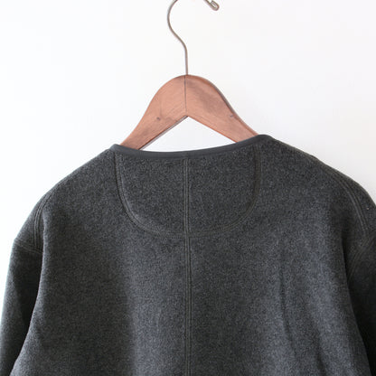 DANTON [ダントン] M FLEECE COLLARLESS JACKET [JD-8939] フリースカラーレスジャケット・フリースジャケット・アウター・メンズ・男性用・MEN'S [2025AW]