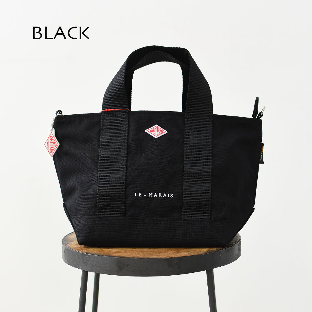 DANTON [ダントン] CORDURA CANVAS 2WAY TOTE BAG〈LE-MARAIS〉 [LE-MARAIS] コーデュラキャンバス ２WAYトートバッグ 〈ル・マレ〉 [2026AW]