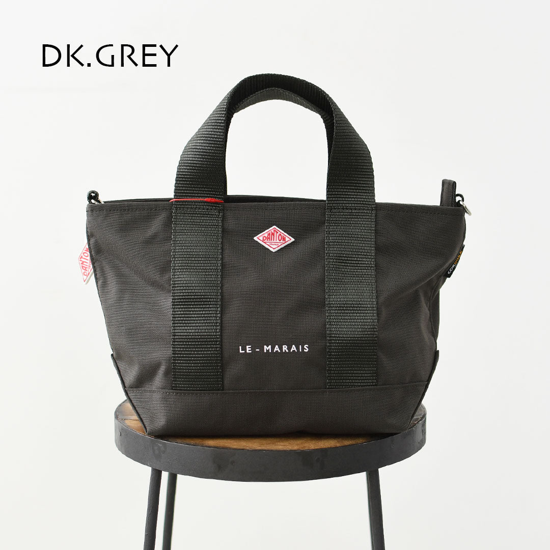 DANTON [ダントン] CORDURA CANVAS 2WAY TOTE BAG〈LE-MARAIS〉 [LE-MARAIS] コーデュラキャンバス ２WAYトートバッグ 〈ル・マレ〉 [2026AW]