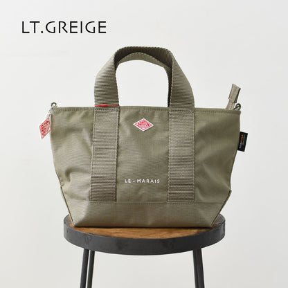 DANTON [ダントン] CORDURA CANVAS 2WAY TOTE BAG〈LE-MARAIS〉 [LE-MARAIS] コーデュラキャンバス ２WAYトートバッグ 〈ル・マレ〉 [2026AW]