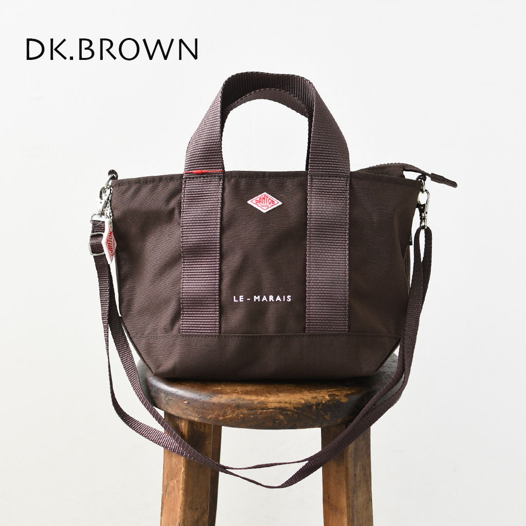 DANTON [ダントン] CORDURA CANVAS 2WAY TOTE BAG〈LE-MARAIS〉 [LE-MARAIS] コーデュラキャンバス ２WAYトートバッグ 〈ル・マレ〉 [2026AW]