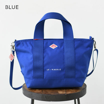 DANTON [ダントン] CORDURA CANVAS 2WAY TOTE BAG〈LE-MARAIS〉 [LE-MARAIS] コーデュラキャンバス ２WAYトートバッグ 〈ル・マレ〉 [2025SS]