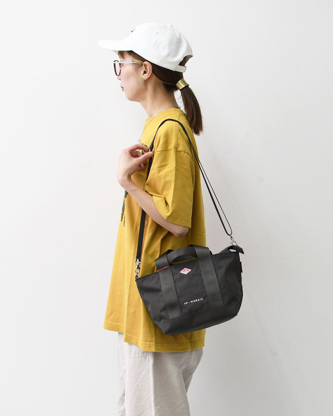 DANTON [ダントン] CORDURA CANVAS 2WAY TOTE BAG〈LE-MARAIS〉 [LE-MARAIS] コーデュラキャンバス ２WAYトートバッグ 〈ル・マレ〉 [2026AW]