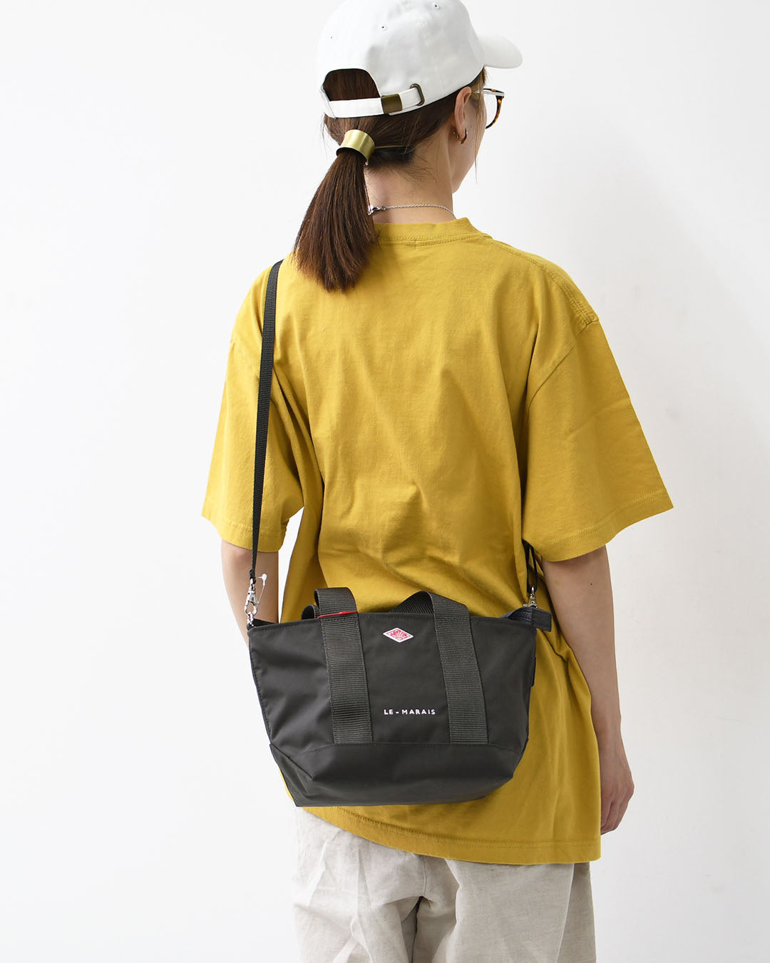 DANTON [ダントン] CORDURA CANVAS 2WAY TOTE BAG〈LE-MARAIS〉 [LE-MARAIS] コーデュラキャンバス ２WAYトートバッグ 〈ル・マレ〉 [2026AW]