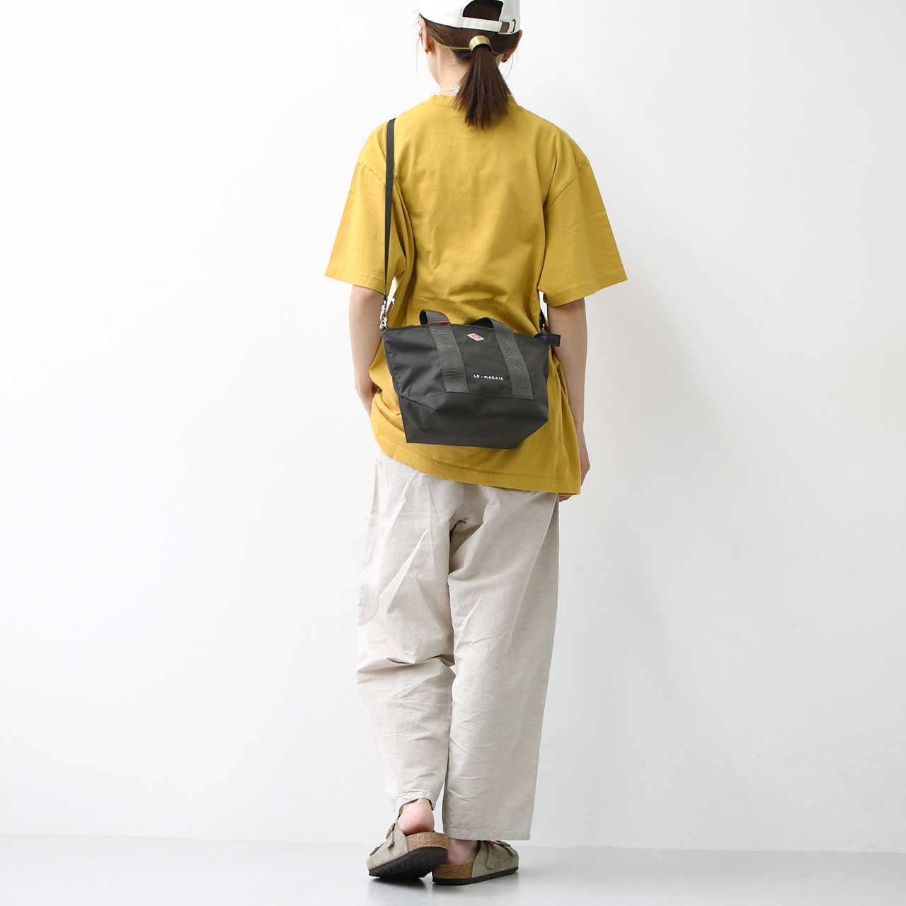 DANTON [ダントン] CORDURA CANVAS 2WAY TOTE BAG〈LE-MARAIS〉 [LE-MARAIS] コーデュラキャンバス ２WAYトートバッグ 〈ル・マレ〉 [2025SS]