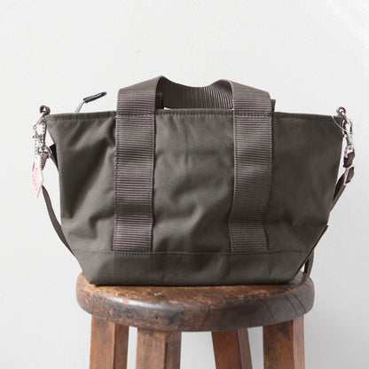 DANTON [ダントン] CORDURA CANVAS 2WAY TOTE BAG〈LE-MARAIS〉 [LE-MARAIS] コーデュラキャンバス ２WAYトートバッグ 〈ル・マレ〉 [2025SS]