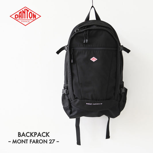 DANTON [ダントン] POLYESTER TWILL BACKPACK -MONT FARON 27 - [MONT FARON 27] ポリエステルツイルバックパック- モンファロン 27 - [2026SS]