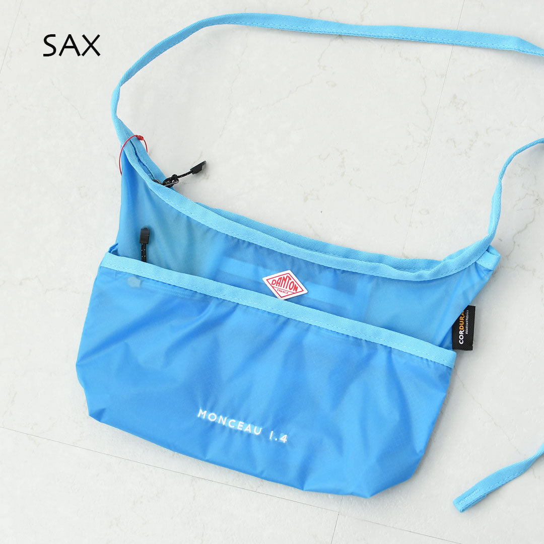DANTON [ダントン] MONCEAU 1.4-Cordura Nylon Ripstop Sacoche-[monceau14] モンソー1.4 ・コーデュラナイロンリップストップサコッシュ・小物入れ・ショルダー・MEN'S / LADY'S [2026SS]