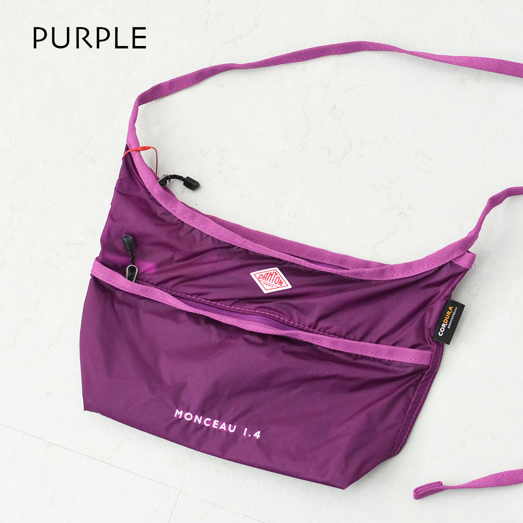 DANTON [ダントン] MONCEAU 1.4-Cordura Nylon Ripstop Sacoche-[monceau14] モンソー1.4 ・コーデュラナイロンリップストップサコッシュ・小物入れ・ショルダー・MEN'S / LADY'S [2026SS]