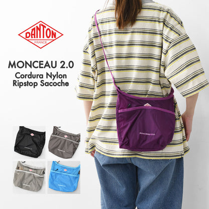 DANTON [ダントン] MONCEAU 2.0-Cordura Nylon Ripstop Sacoche-[monceau2.0] モンソー2.0 ・コーデュラナイロンリップストップサコッシュ・小物入れ・ショルダー・MEN'S / LADY'S [2026SS]