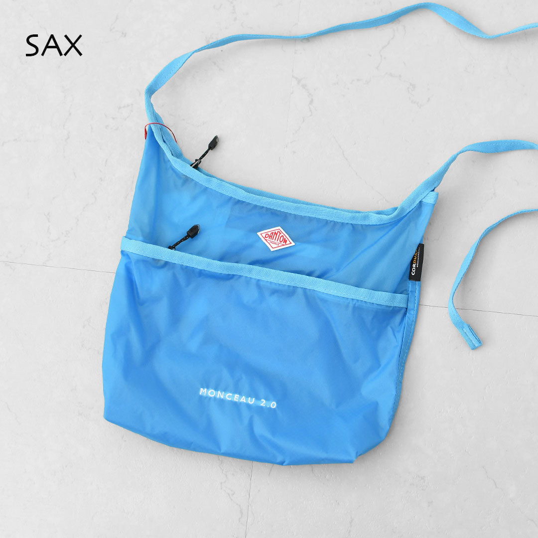 DANTON [ダントン] MONCEAU 2.0-Cordura Nylon Ripstop Sacoche-[monceau2.0] モンソー2.0 ・コーデュラナイロンリップストップサコッシュ・小物入れ・ショルダー・MEN'S / LADY'S [2026SS]