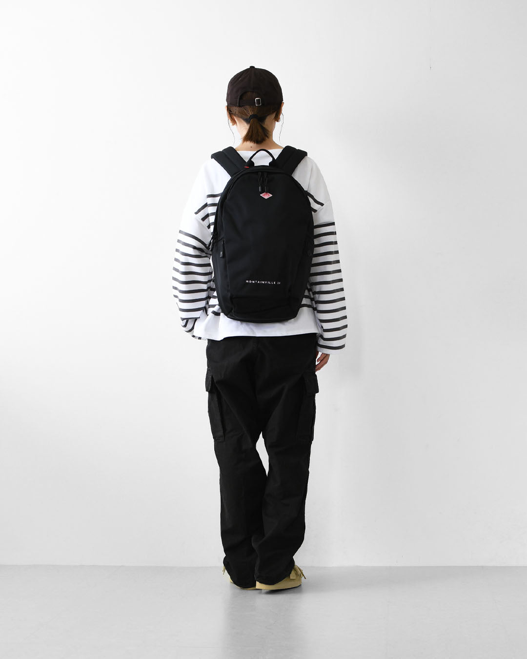 DANTON [ダントン] MONTAINVILLE 21 - Polyester Twill 21L Backpack [montain-21] モンテンヴィル21・ポリエステルツイル・バックパック・デイパック・リュック・21L・MEN'S / LADY'S [2026AW]