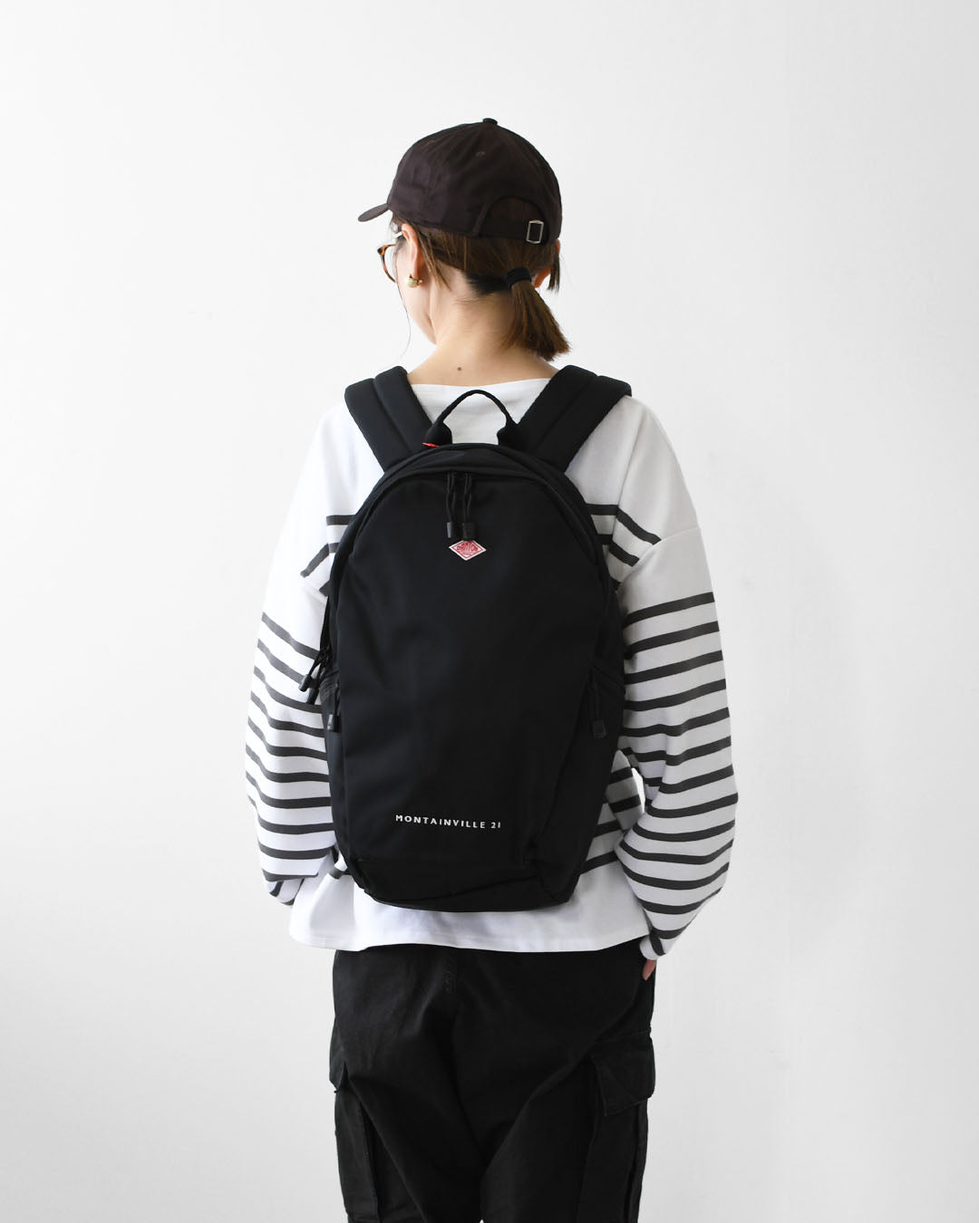 DANTON [ダントン] MONTAINVILLE 21 - Polyester Twill 21L Backpack [montain-21] モンテンヴィル21・ポリエステルツイル・バックパック・デイパック・リュック・21L・MEN'S / LADY'S [2026AW]