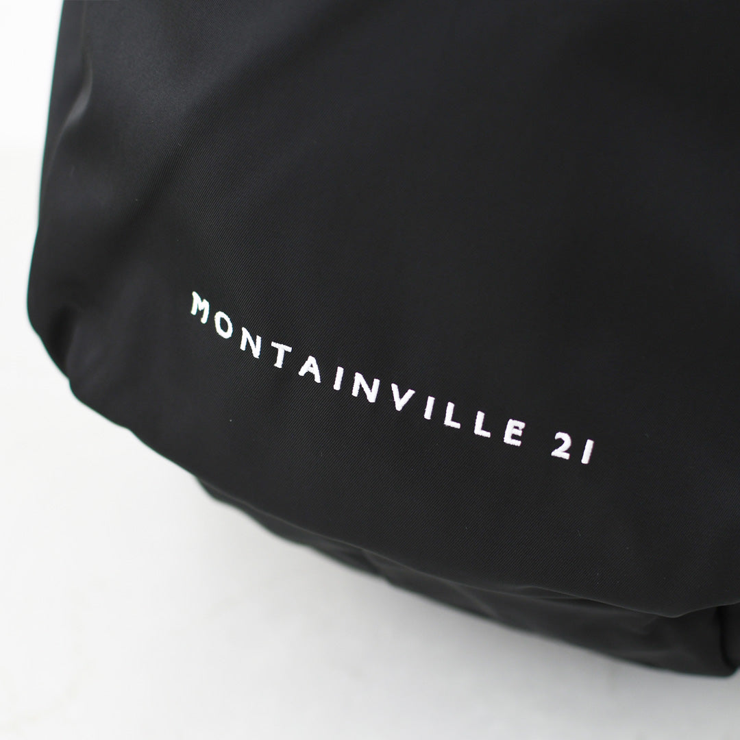 DANTON [ダントン] MONTAINVILLE 21 - Polyester Twill 21L Backpack [montain-21] モンテンヴィル21・ポリエステルツイル・バックパック・デイパック・リュック・21L・MEN'S / LADY'S [2026AW]