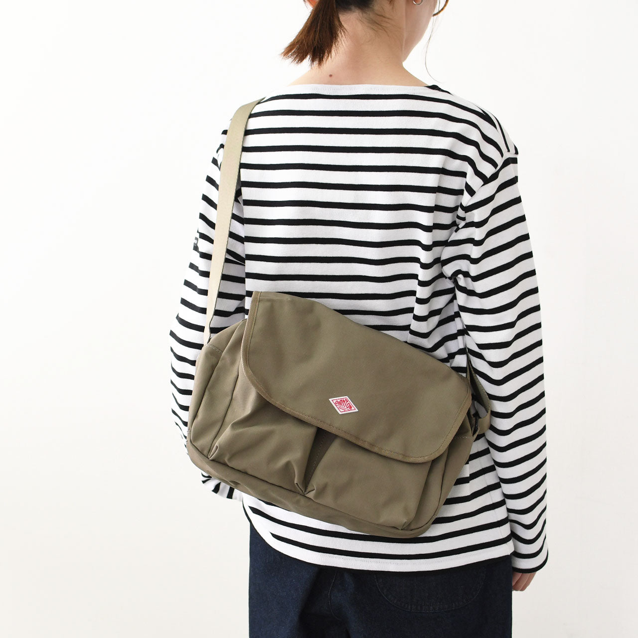 DANTON [ダントン] CANVAS SHOULDER BAG「OBERKAMPF」 [OBERKAMPF] キャンバスショルダーバッグ「オべルカンフ」[2025SS]