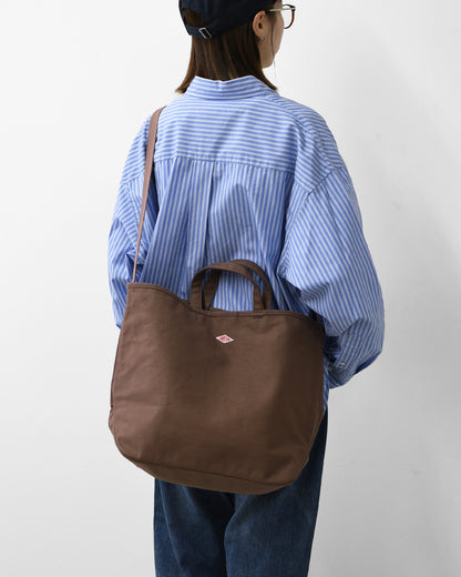 DANTON [ダントン] ORSAY GRANDE [orsay-grand] オルセーグランデ・ショルダーバッグ・コットンキャンバス2WAYトートバッグ・LADY'S [2026AW]