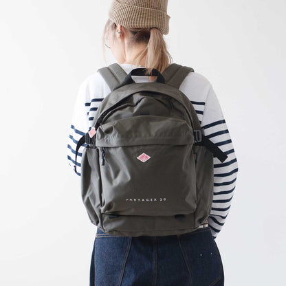 DANTON [ダントン] PARTAGER 20 [partager20] パルタージュ20・CORDURA CANVAS DAYPACK・コーデュラキャンバスデイパック [2025SS]