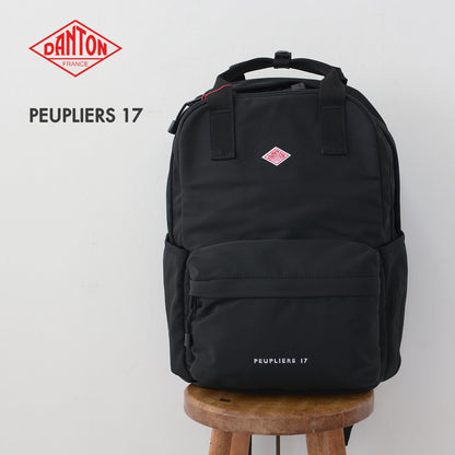 DANTON [ダントン] PEUPLIERS 17 [peupliers17] ピュプリエ 17・POLYESTER TWILL BACKPACK・ポリエステルツイルバックパック・デイパック・リュック・MEN'S / LADY'S  [2025AW]