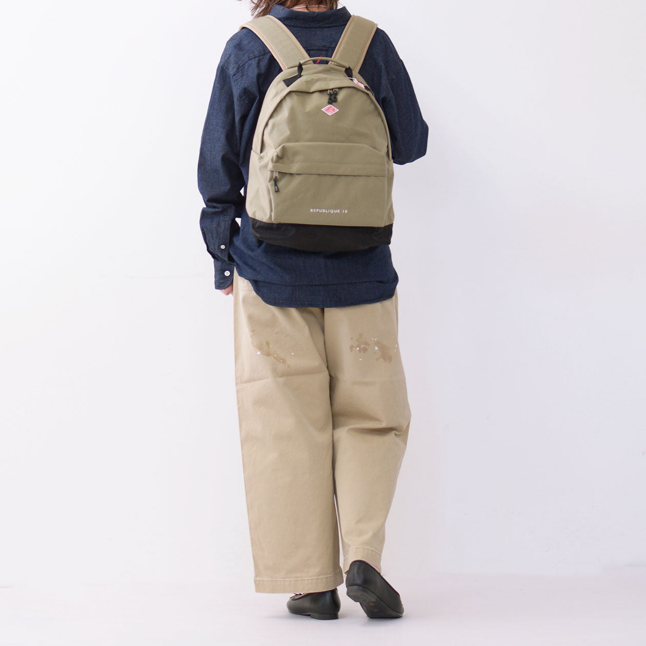 DANTON [ダントン] REPUBLIQUE 18 [republique18]レピュブリック 18・CORDURA CANVAS DAYPACK・コーデュラキャンバスデイパック [2024AW]