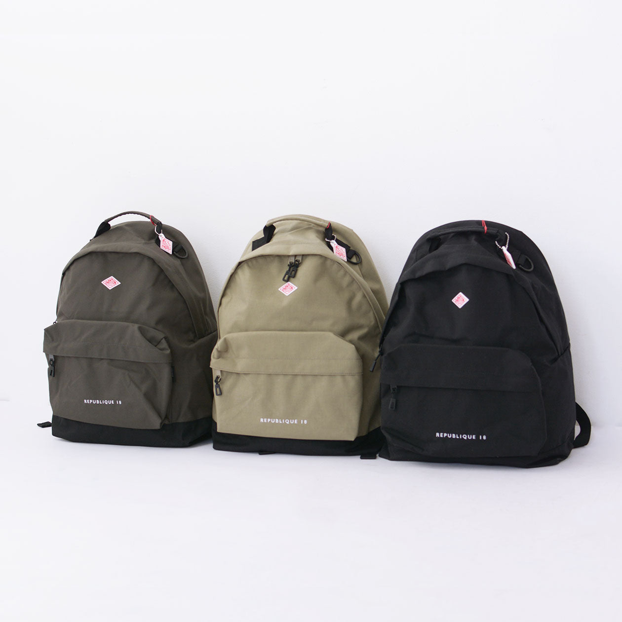 DANTON [ダントン] REPUBLIQUE 18 [republique18]レピュブリック 18・CORDURA CANVAS DAYPACK・コーデュラキャンバスデイパック [2024AW]