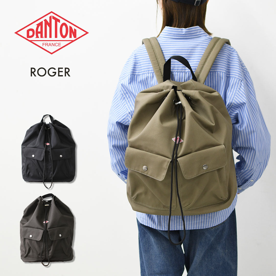 DANTON [ダントン] ROGER [roger] ロジェ・ショルダーバッグ・リュック・フラップポケット・バックパック・デイパック・軽量・通勤・通学・LADY'S [2026AW]